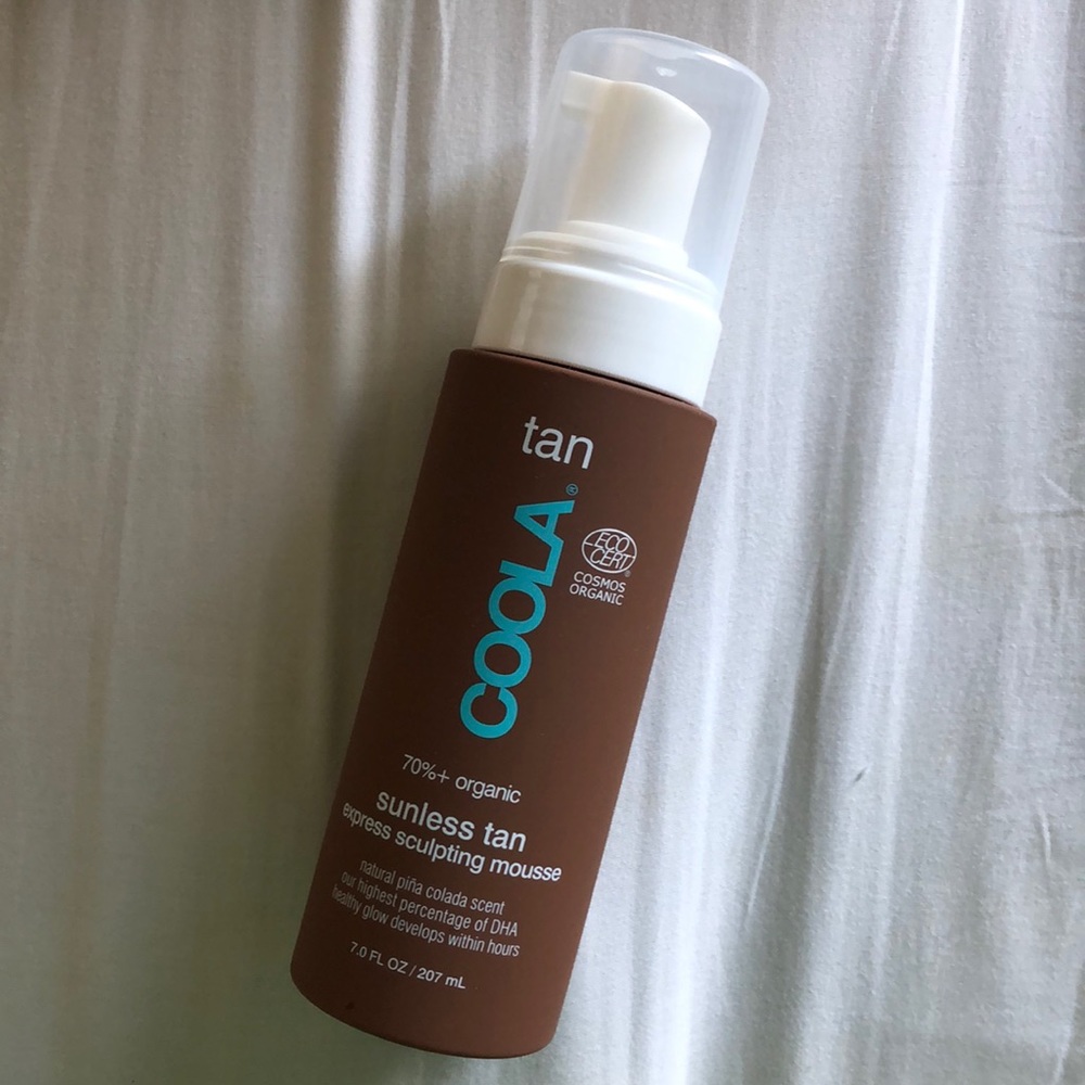 Coola Tan Mousse - 7 oz. and 70% organic